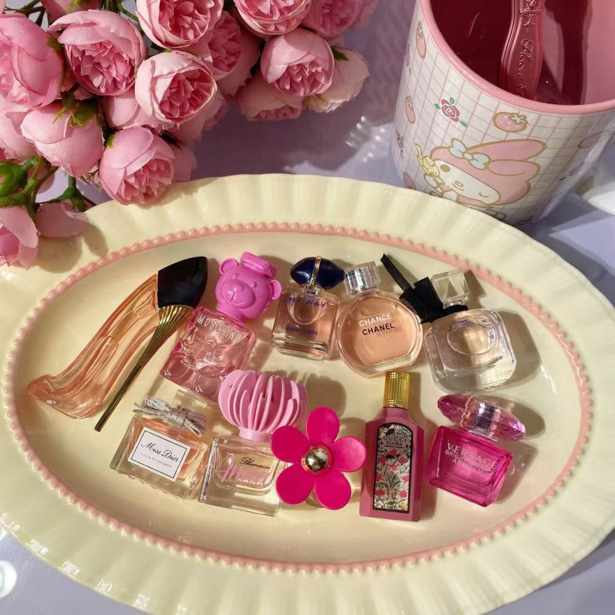 10x Designer Mini Parfums Flora Scents