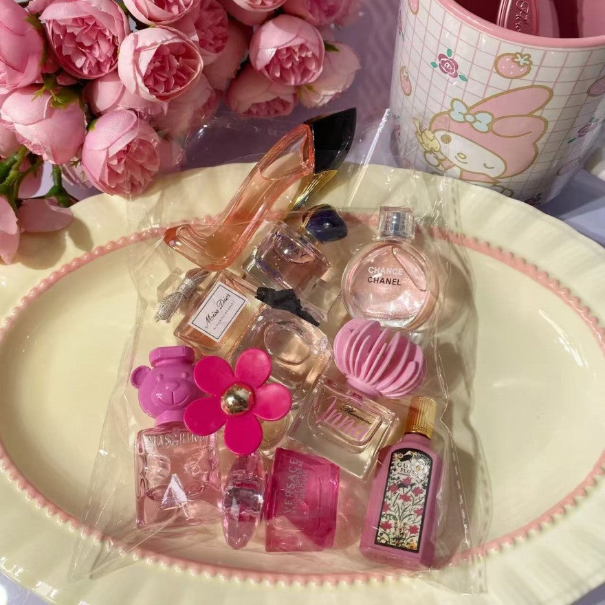 10x Designer Mini Parfums Flora Scents